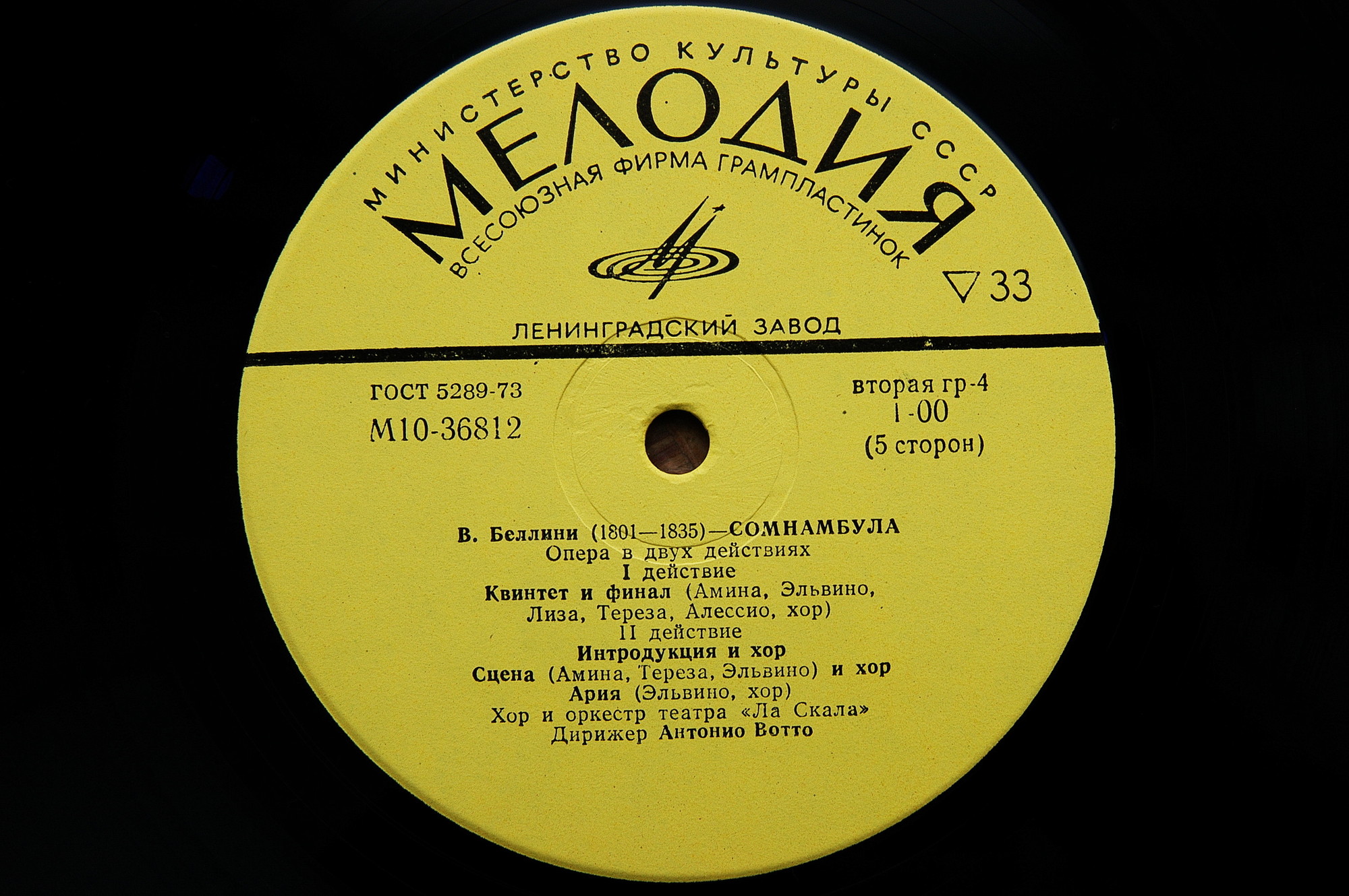 В. БЕЛЛИНИ: Опера "Сомнамбула"