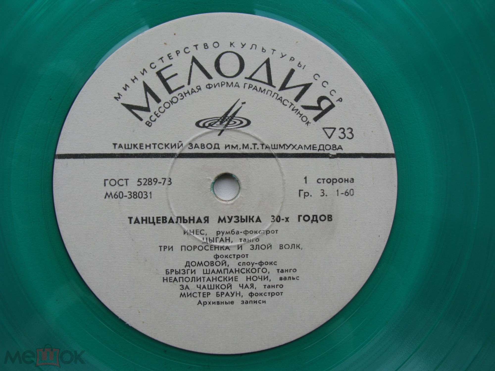 Танцевальная музыка 30-х годов