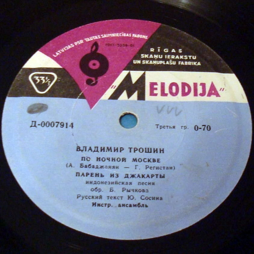 Поет Владимир Трошин