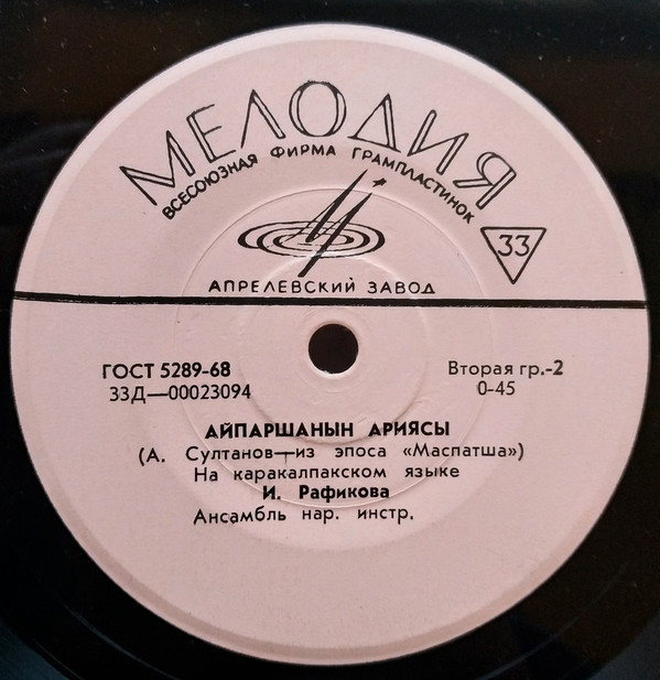 Ида РАФИКОВА (Каракалпакская АССР)