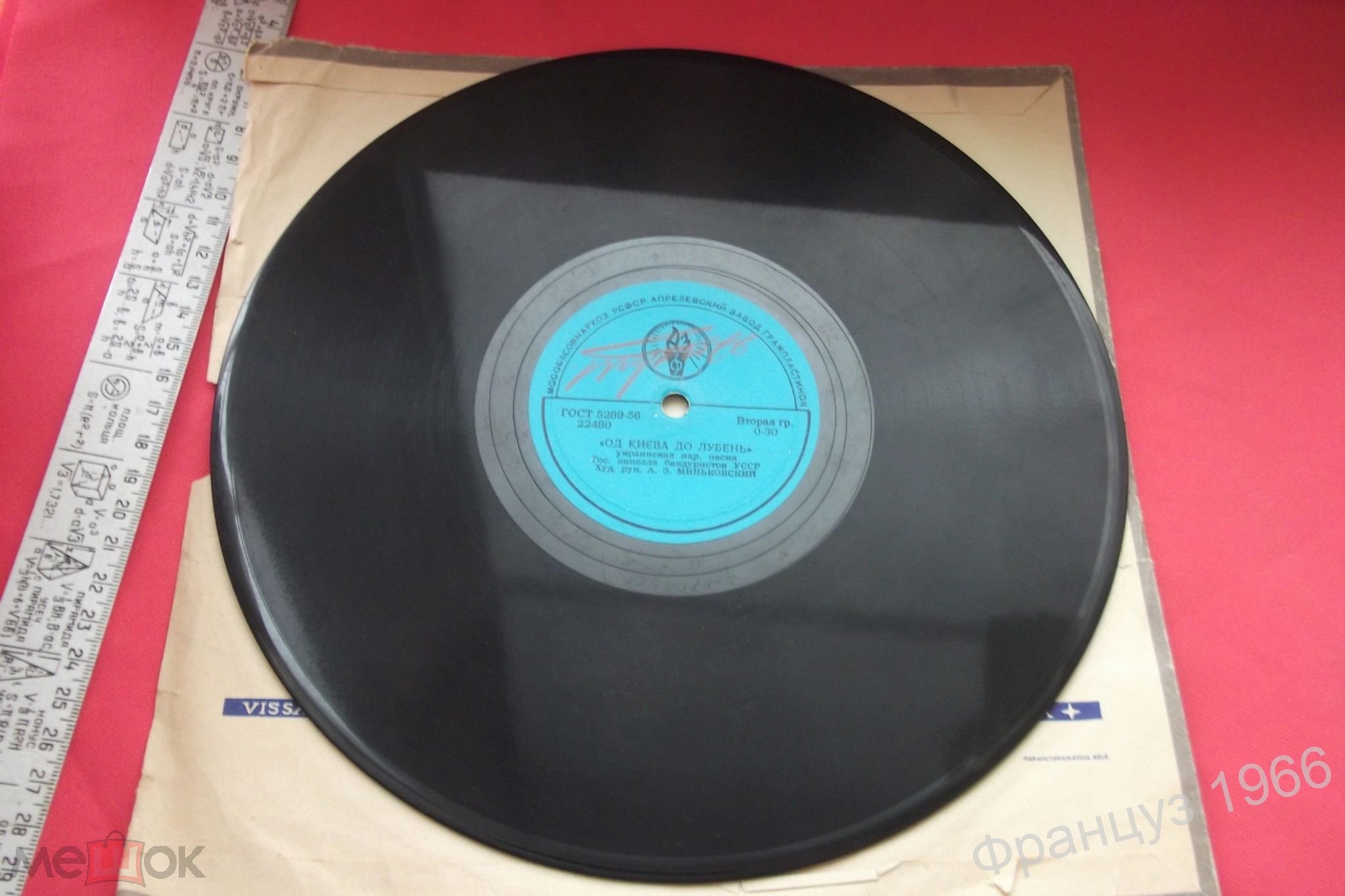 ГОС. КАПЕЛЛА БАНДУРИСТОВ УССР, худ. рук. А. Миньковский