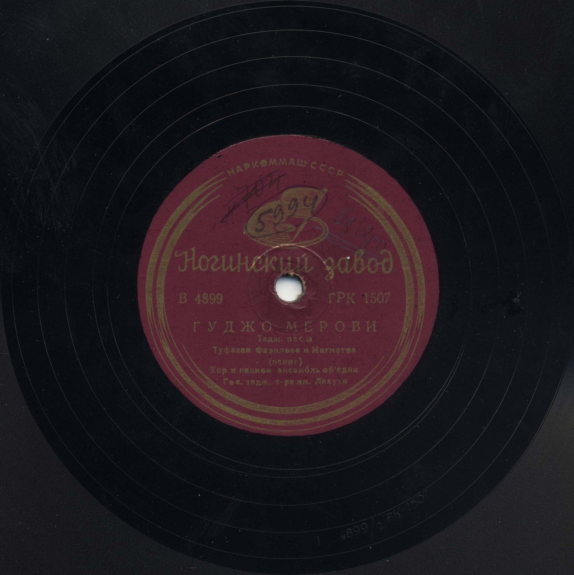 Туйбаева и Нигматов – Зульфи сиях / Т. Фазилова и Нигматов – Гуджо мерови