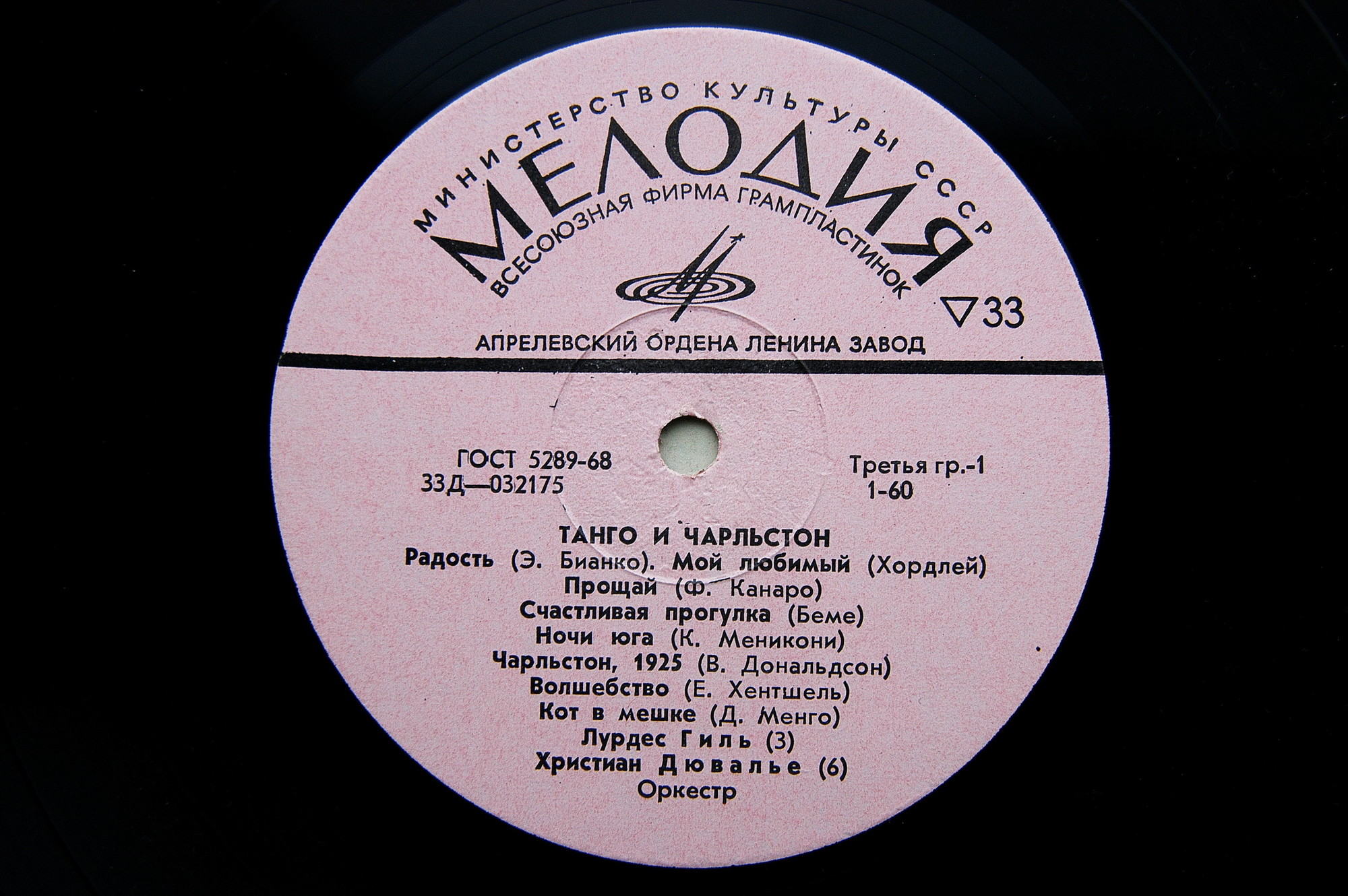 Танго и чарльстон