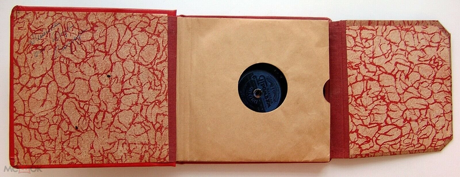 Граммпластинка-миниатюр (5 пл., 1940 г.)