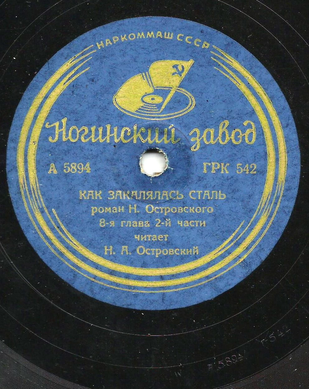 Николай Островский - "Как закалялась сталь" (глава 8), отрывок 2 части