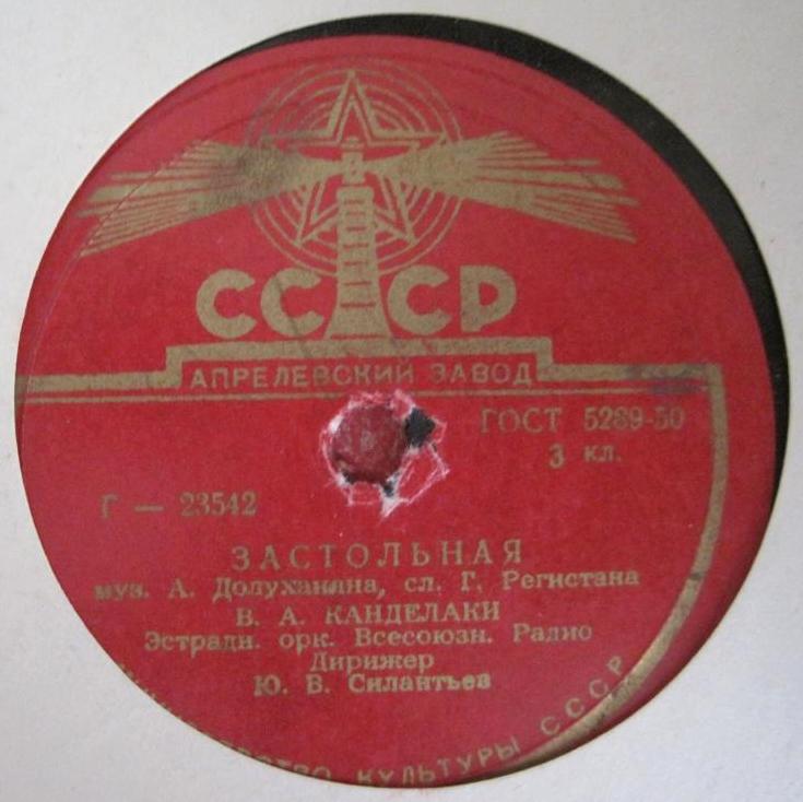 В. Канделаки - "Реро" / Застольная