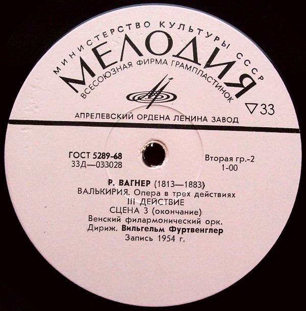 Р. ВАГНЕР. "Валькирия", опера в 3-х д.