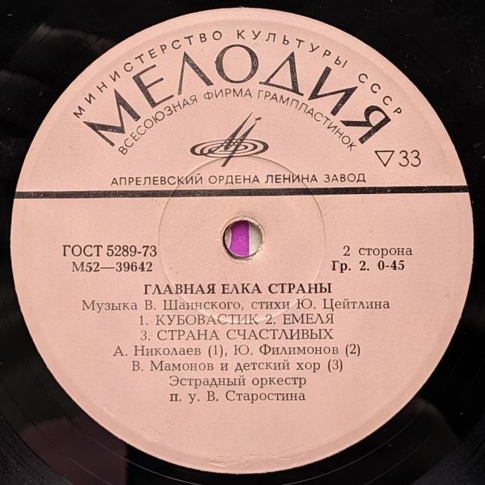 Главная елка страны (Песни)