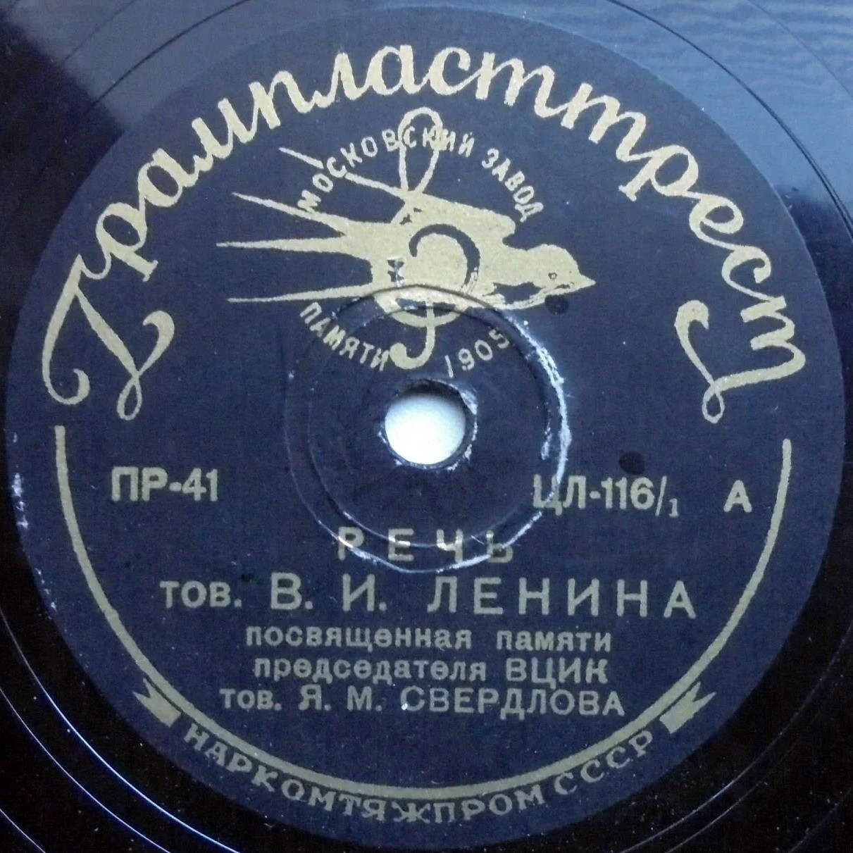 Речь тов. В. И. Ленина о погромной травле евреев // Памяти председателя ВЦИК тов. Я. М. Свердлова