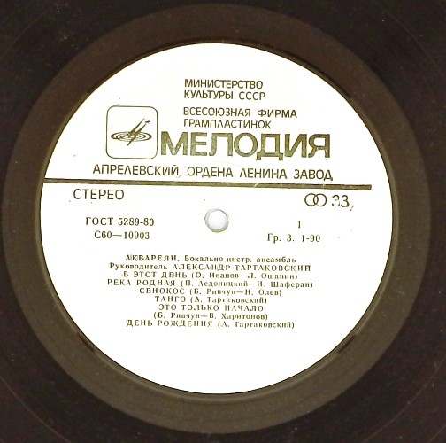ВИА "Акварели"