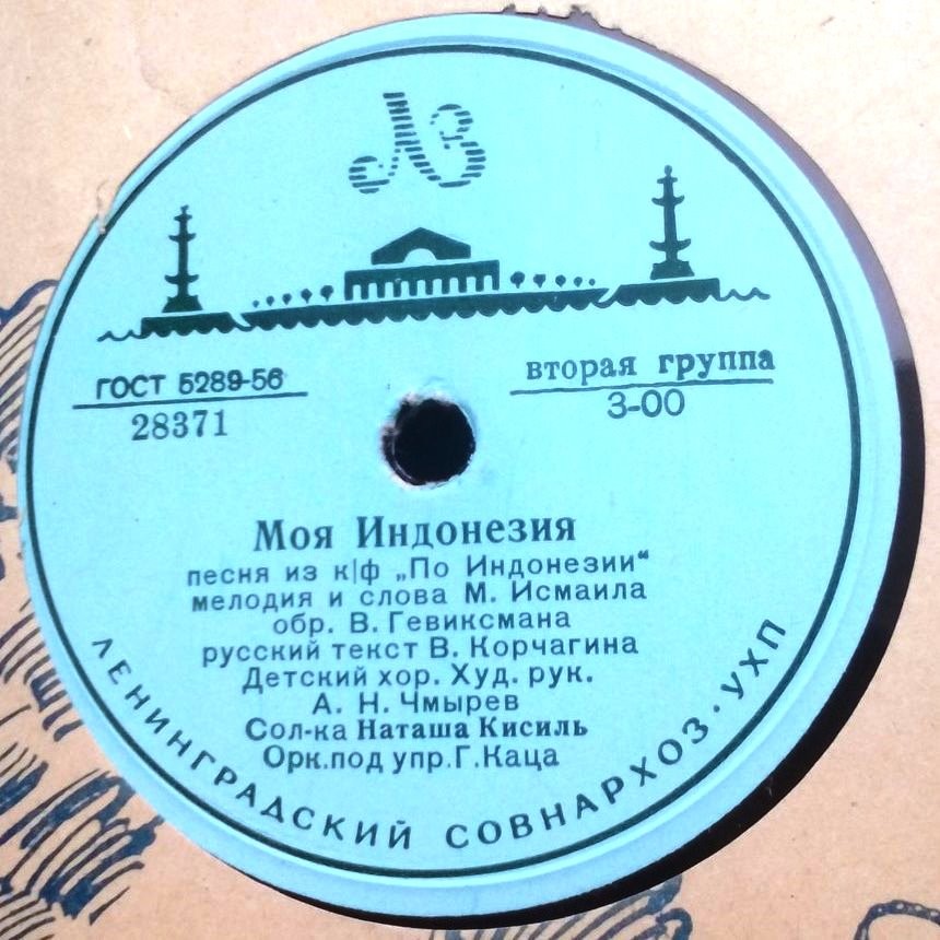 Г. Сахарова – Песня-загадка // Детский хор п/у А. Чмырева – Моя Индонезия