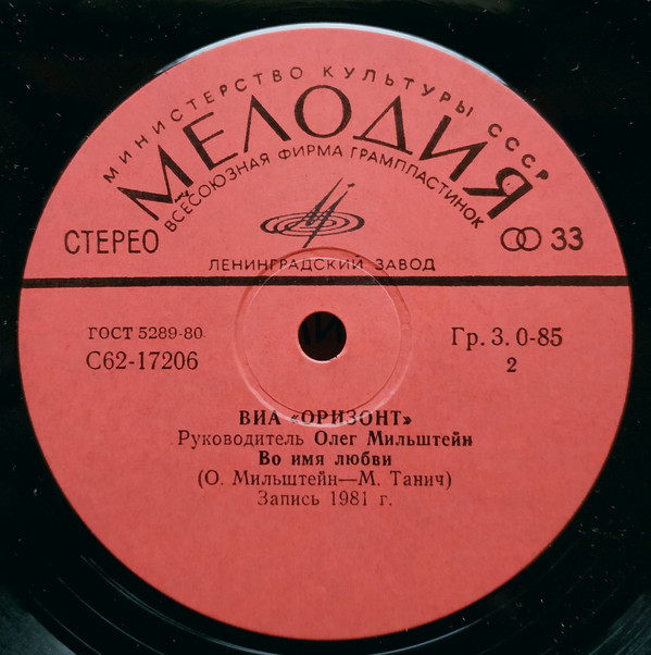 Вокально-инструментальный ансамбль "Оризонт"