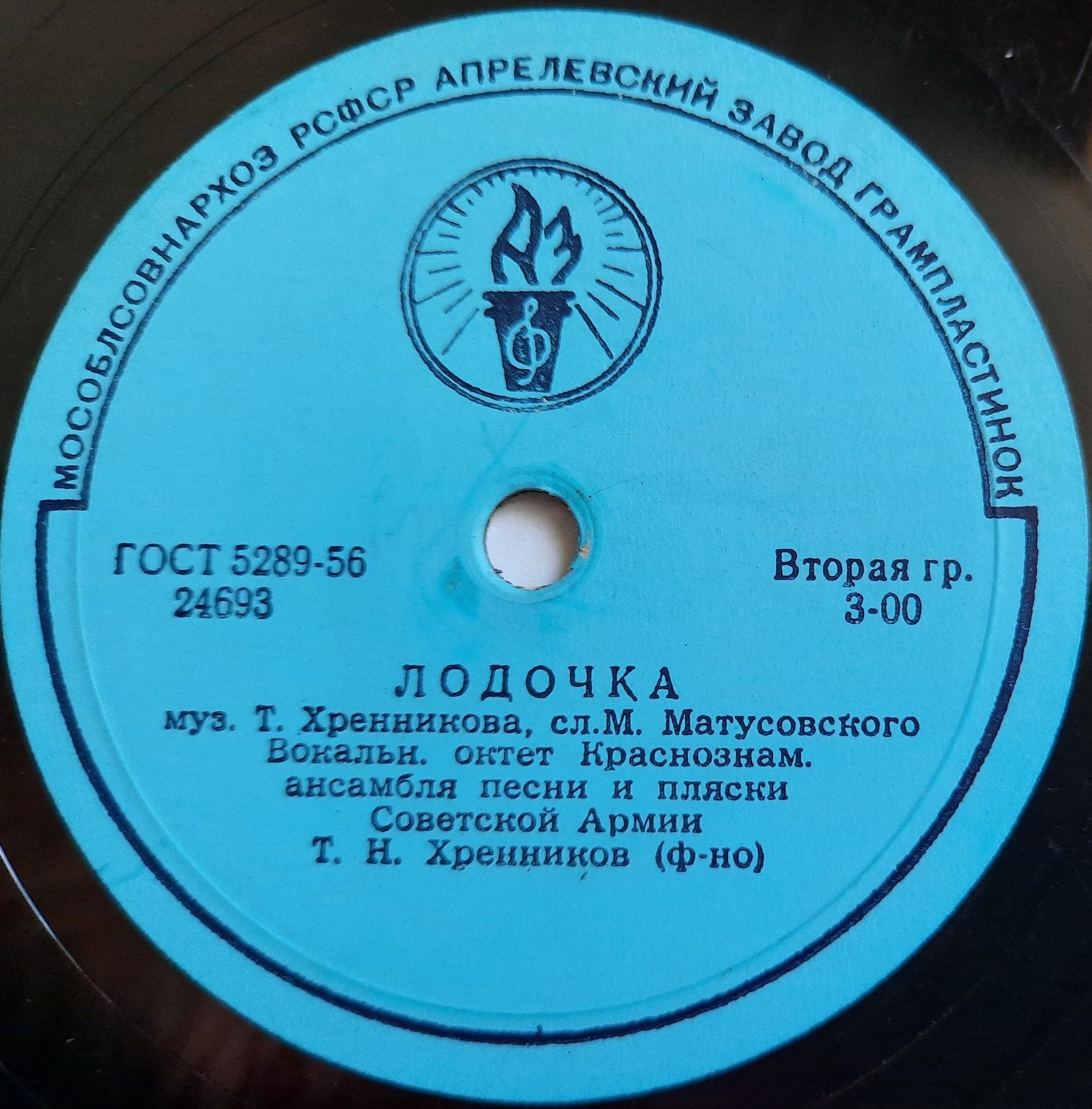 Вокальный октет Краснознамённого ансамбля песни и пляски Советской армии