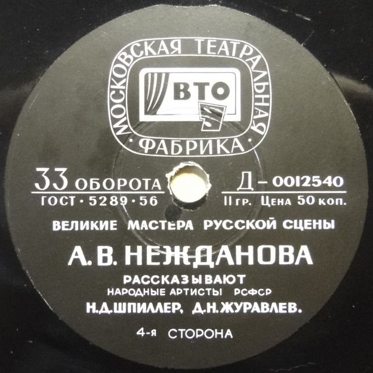 А. НЕЖДАНОВА. Творческий портрет