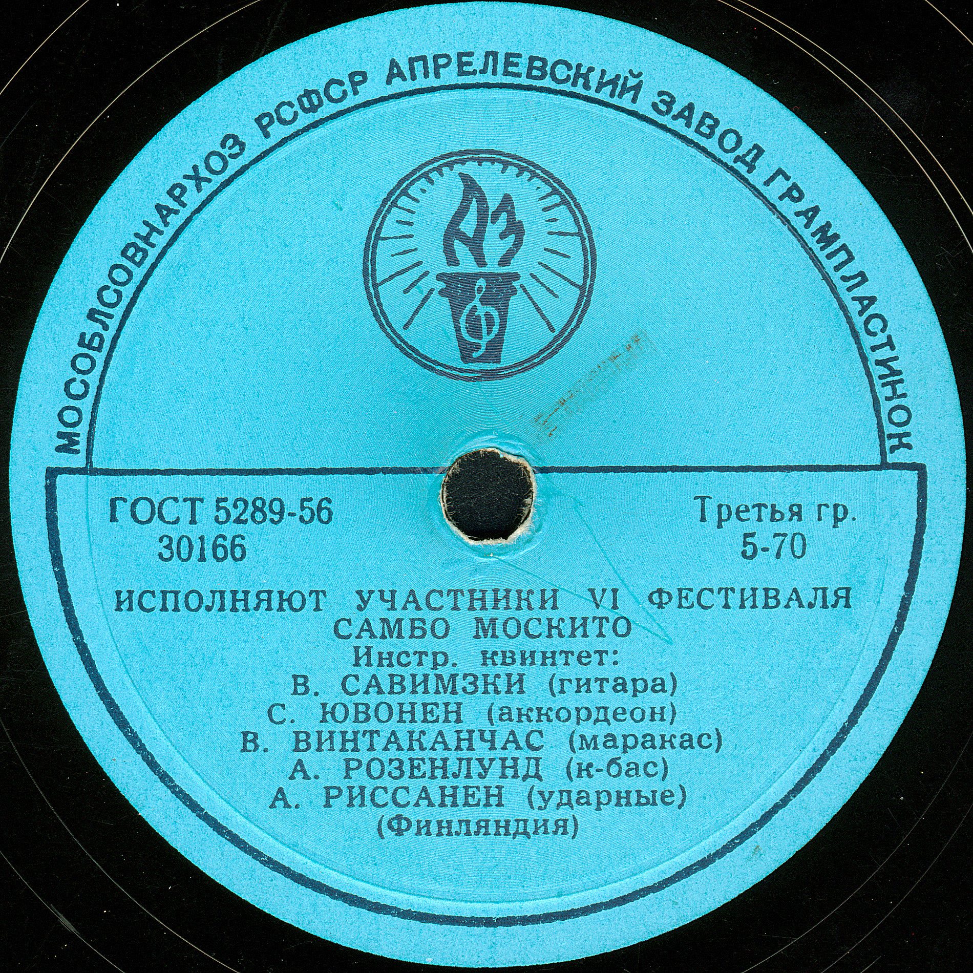 Исполняют участники VI фестиваля (Финляндия)