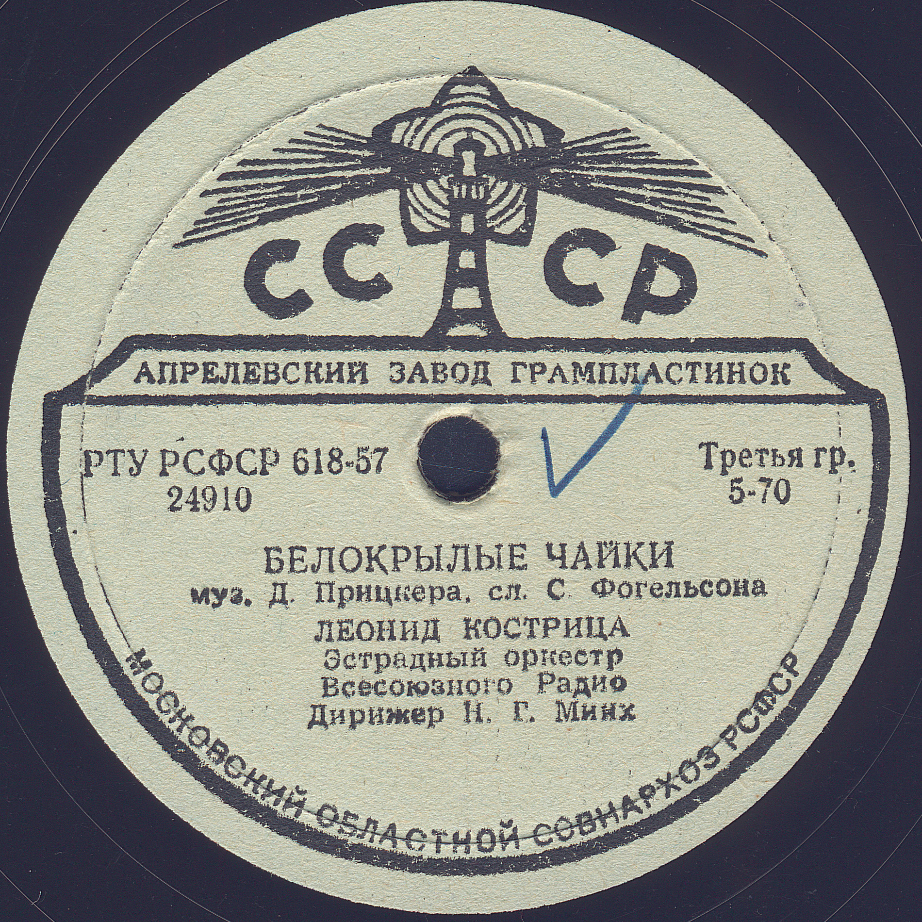 Л. Кострица — Мама / Белокрылые чайки