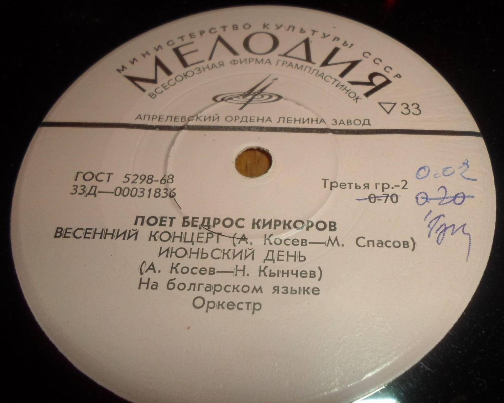 Бедрос Киркоров (Болгария)