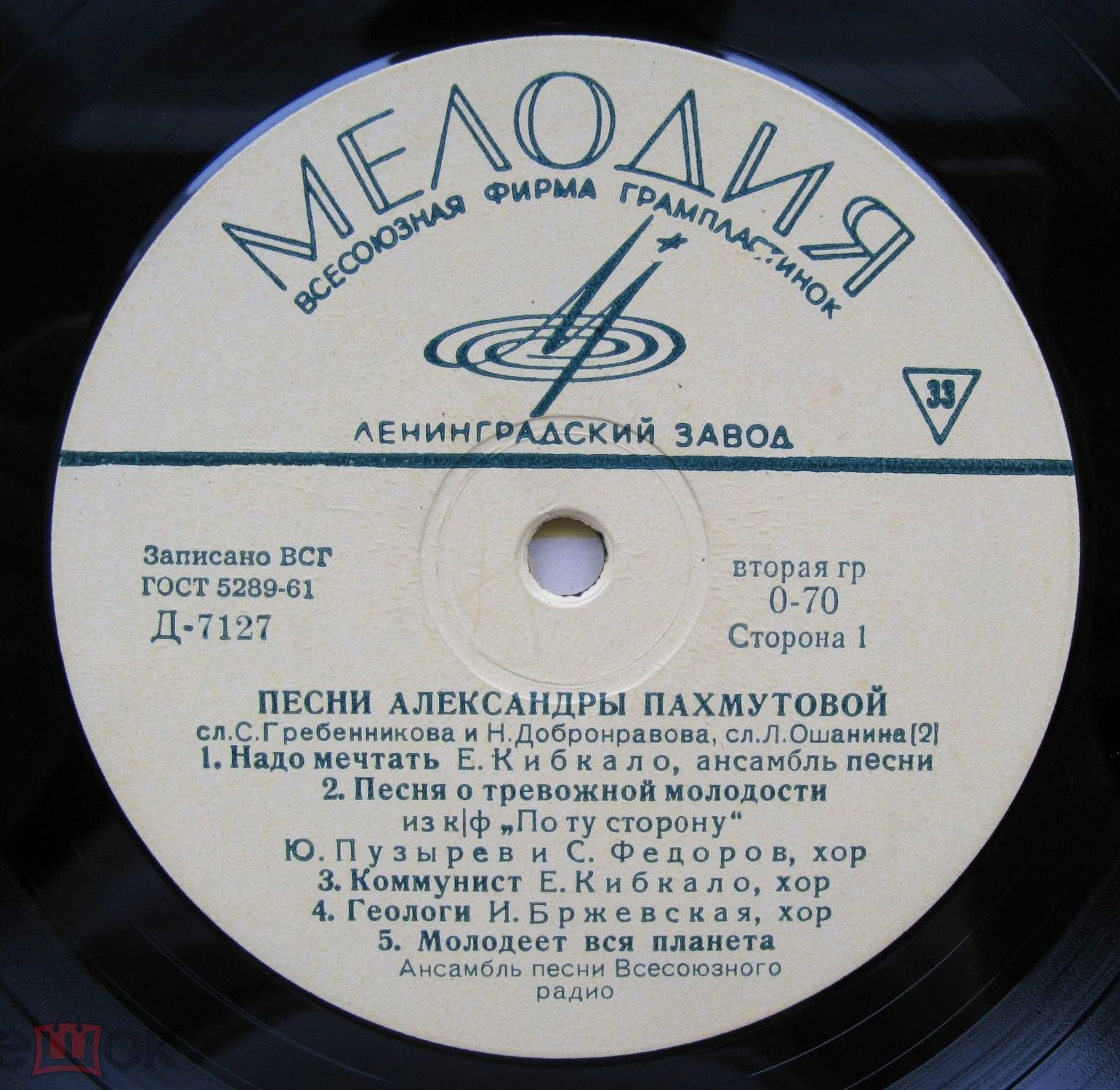 Песни Александры Пахмутовой