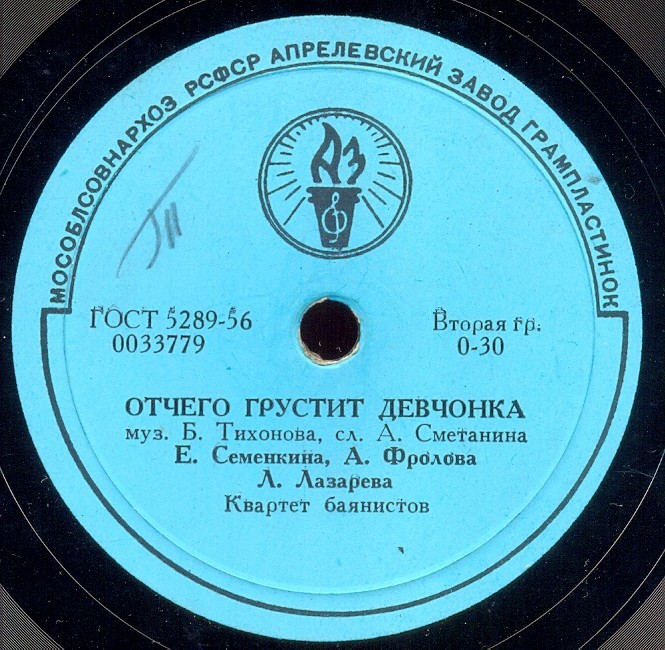 Полюбила я некрасивого / Отчего грустит девчонка