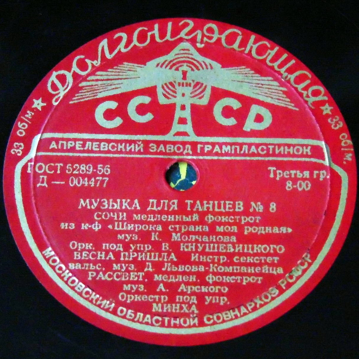 Музыка для танцев № 8