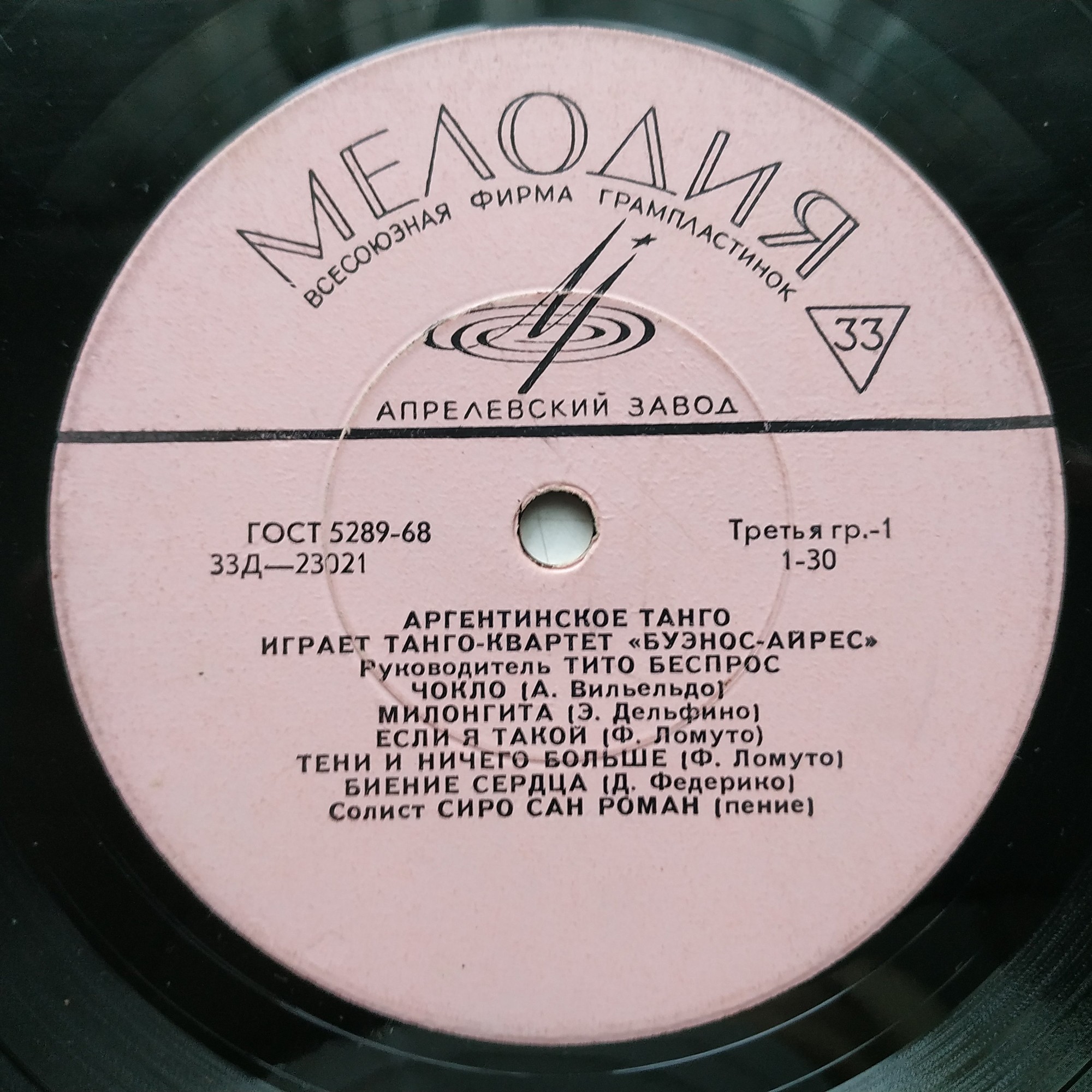 Танго-квартет «Буэнос-Айрес» (Аргентина) - Аргентинское танго