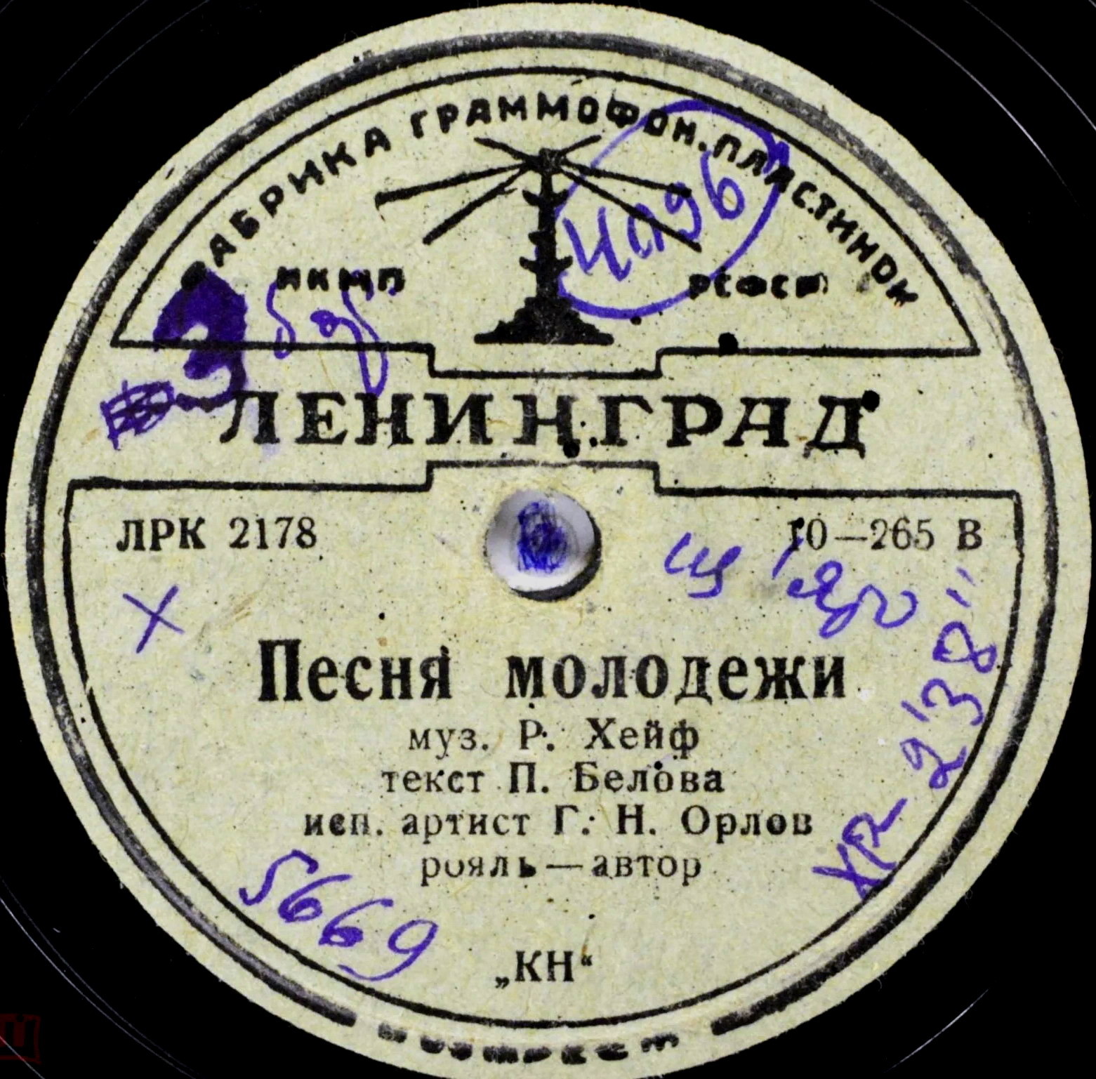 Г. Н. Орлов — Было дело на востоке / Песня молодёжи