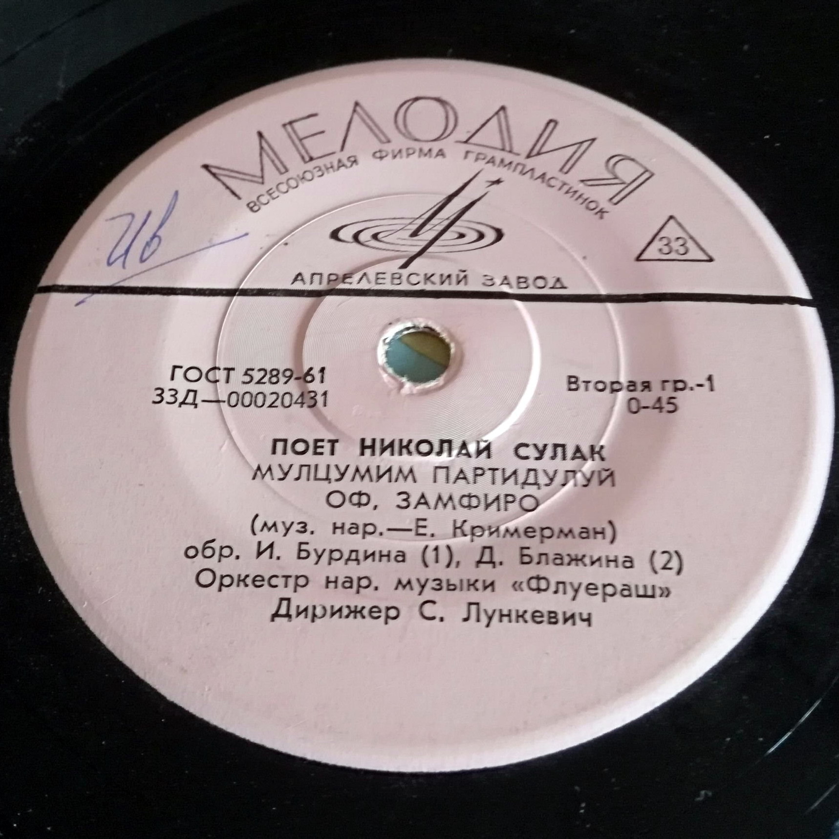 Поет Николай Сулак