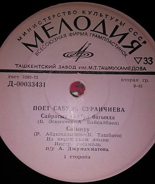 СУРАНЧИЕВА Сабира