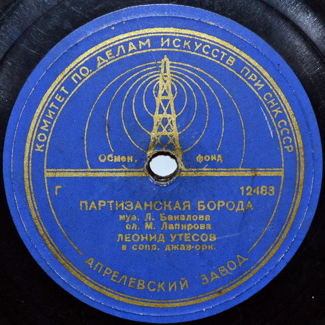 Леонид Утёсов - Партизанская борода / Под звёздами балканскими