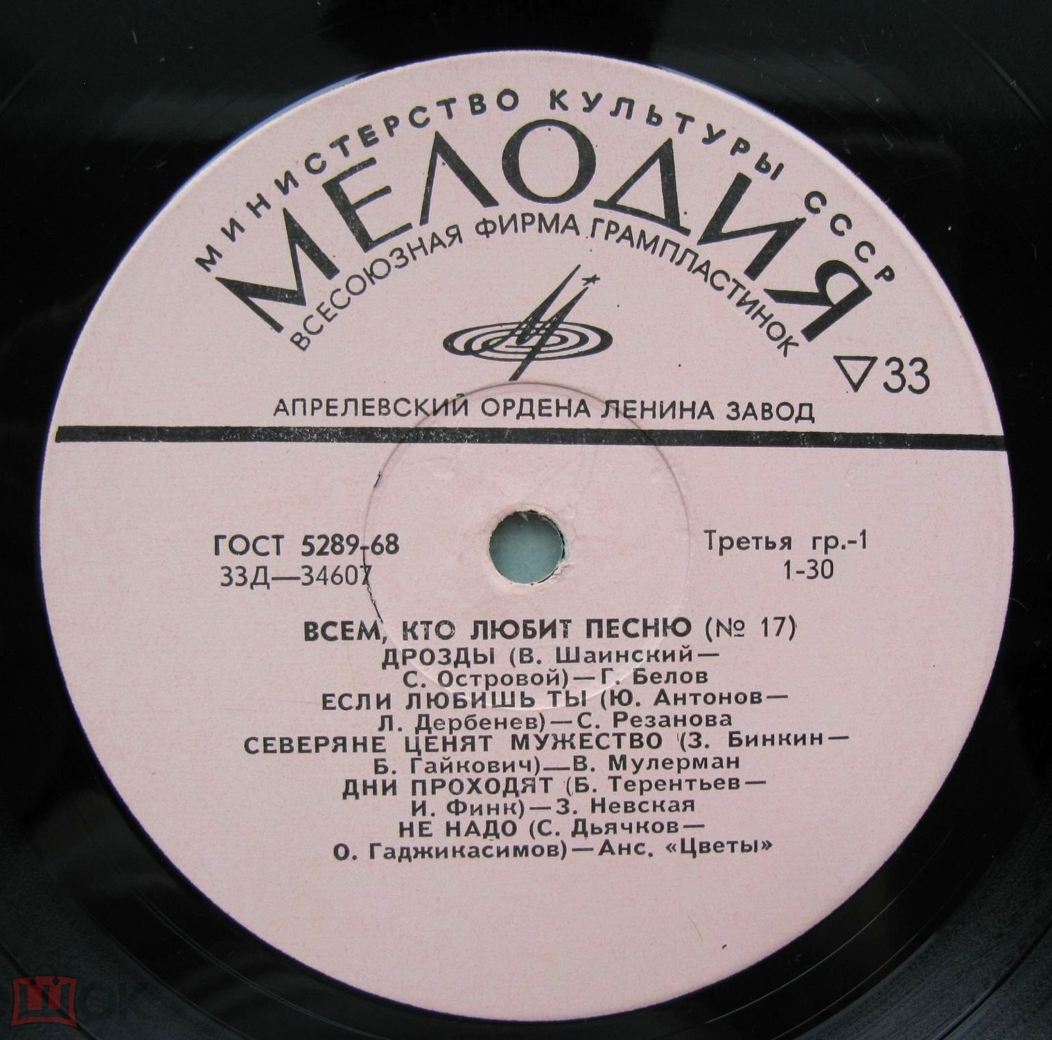 Всем, кто любит песню (№ 17)