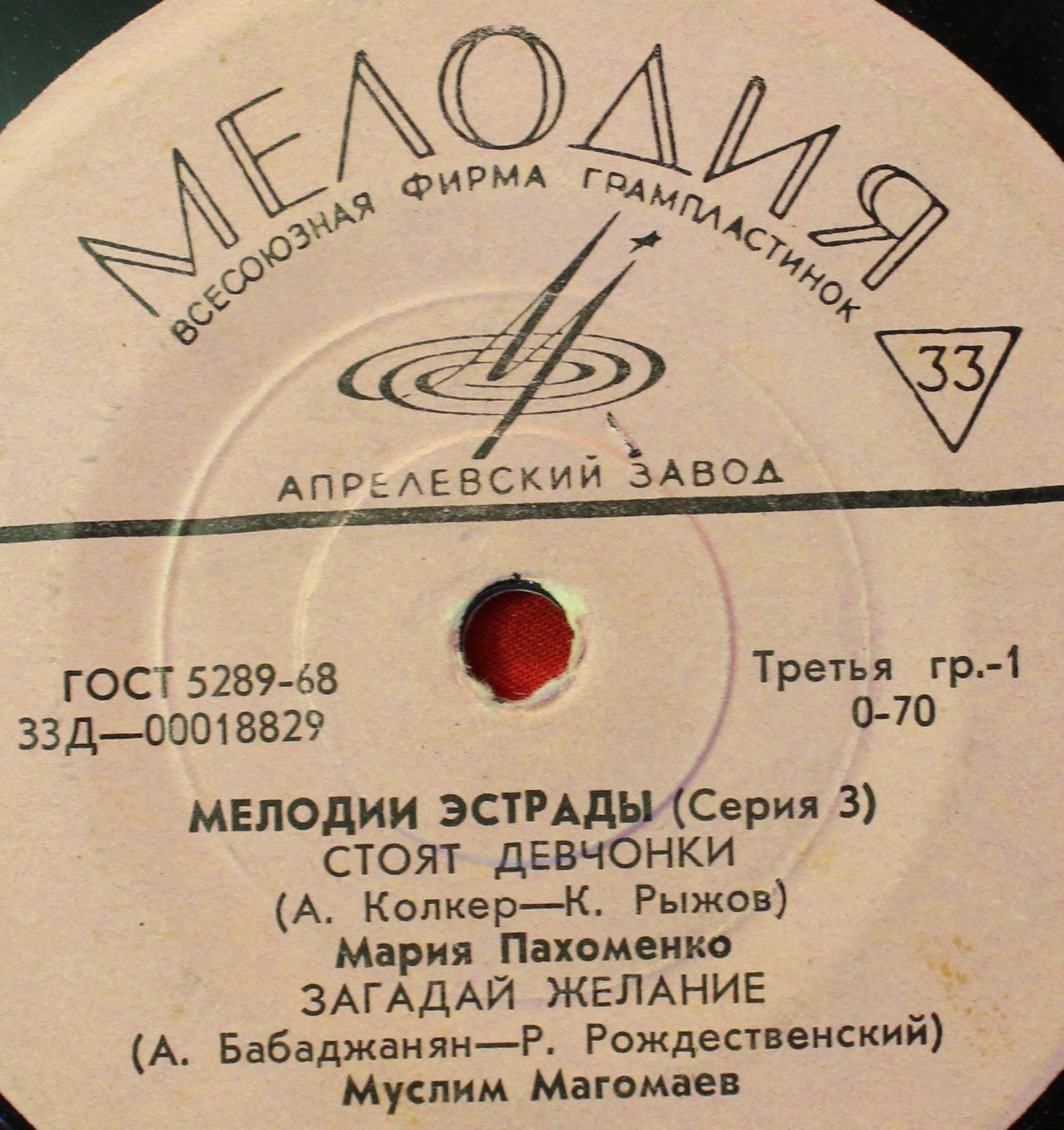 Мелодии эстрады (серия 3)