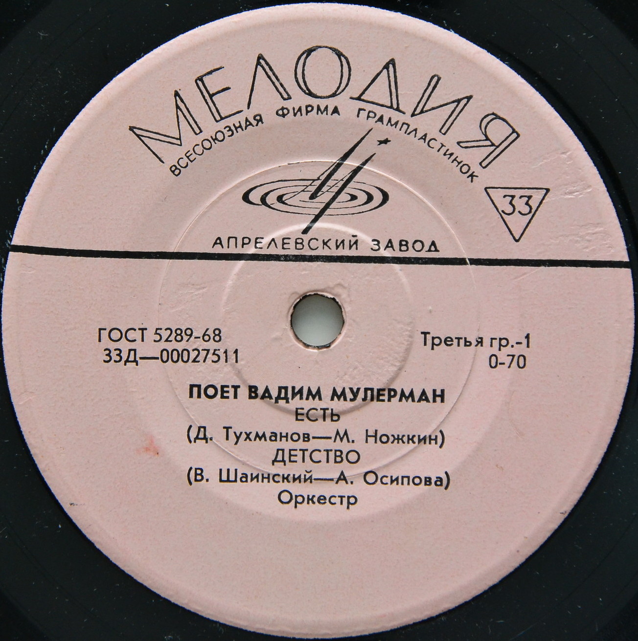 Поет Вадим Мулерман