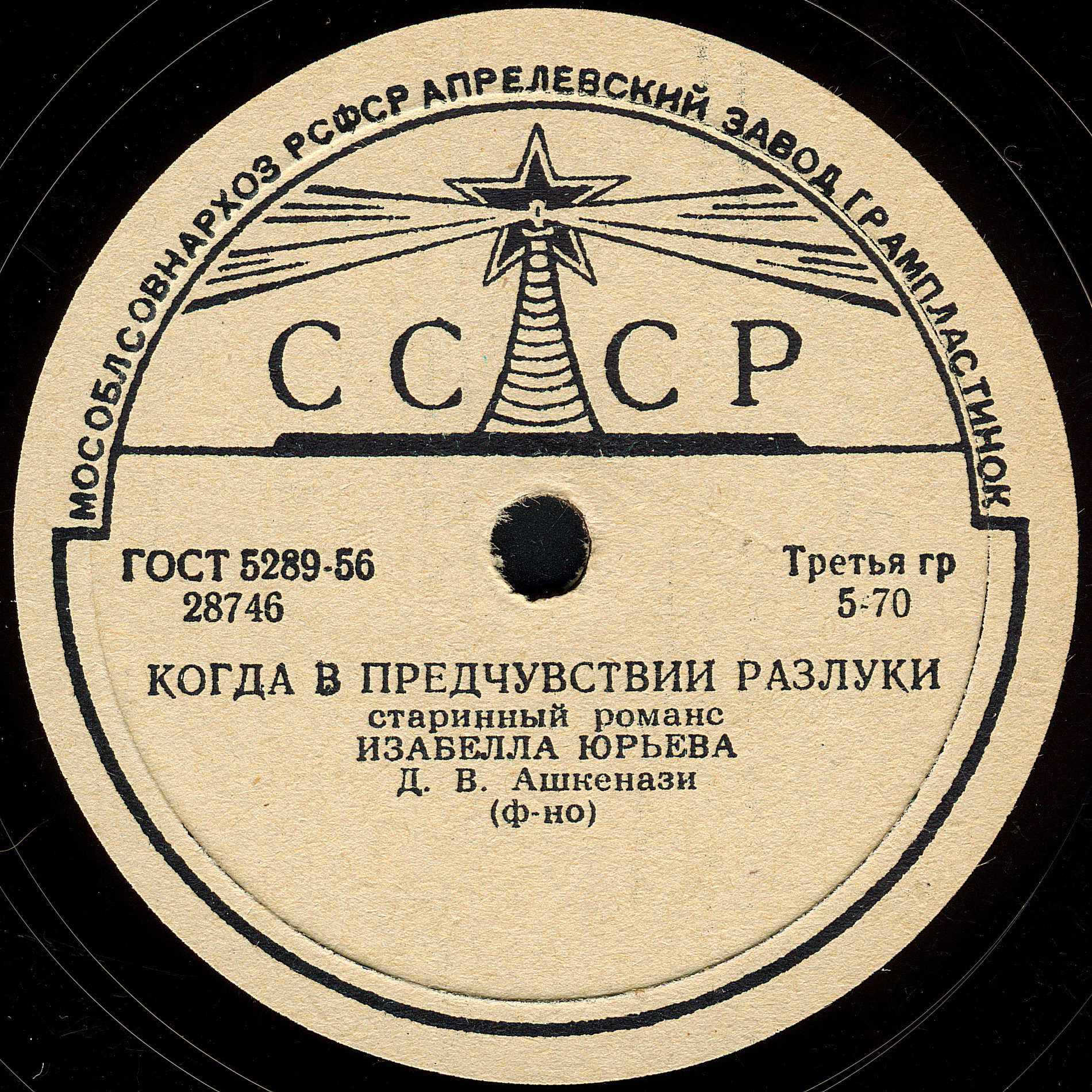Изабелла Юрьева — Когда в предчувствии разлуки / Жалобно стонет ветер осенний