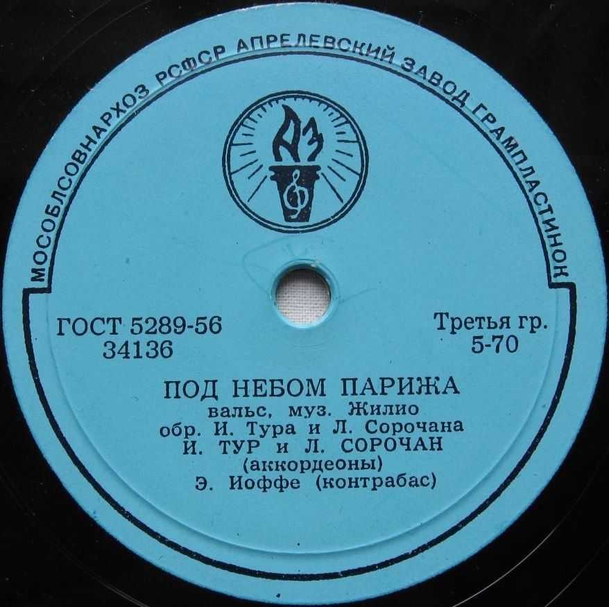 Под небом Парижа / Венгерский танец