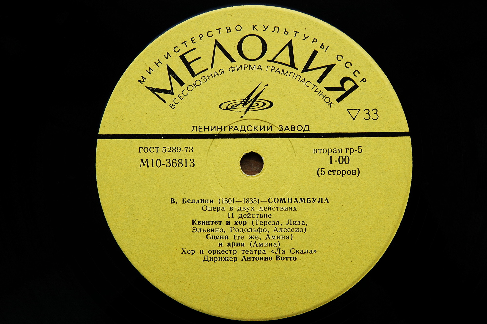 В. БЕЛЛИНИ: Опера "Сомнамбула"