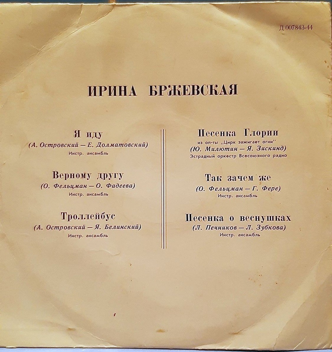 Ирина Бржевская