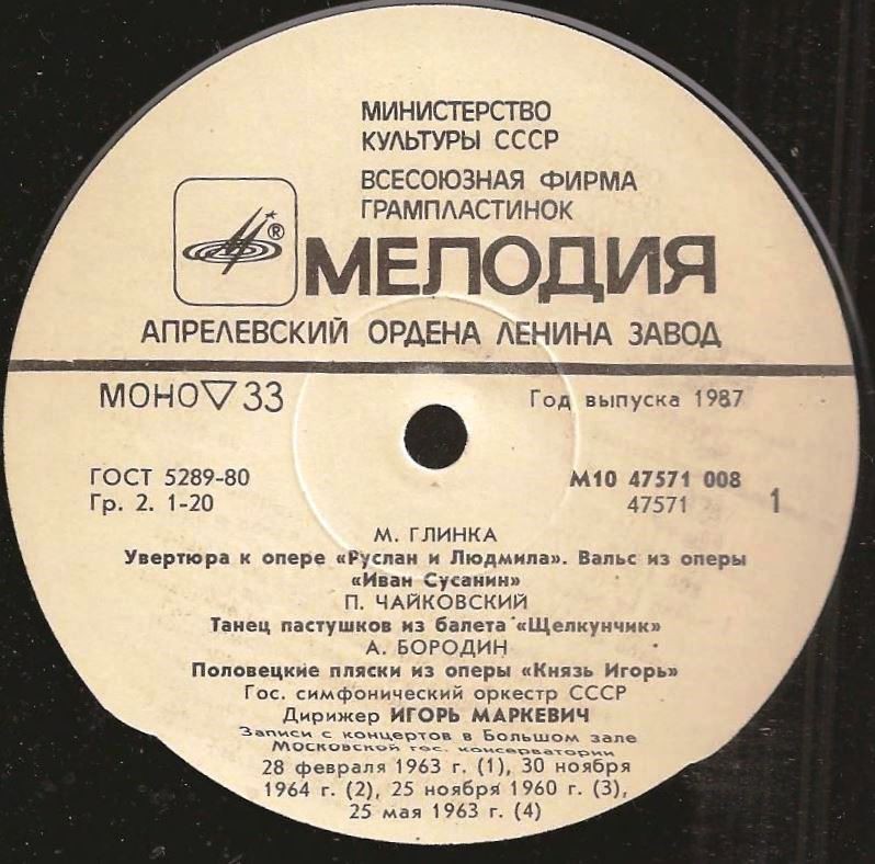 ДИРИЖЕР ИГОРЬ МАРКЕВИЧ. На концертах выдающихся мастеров
