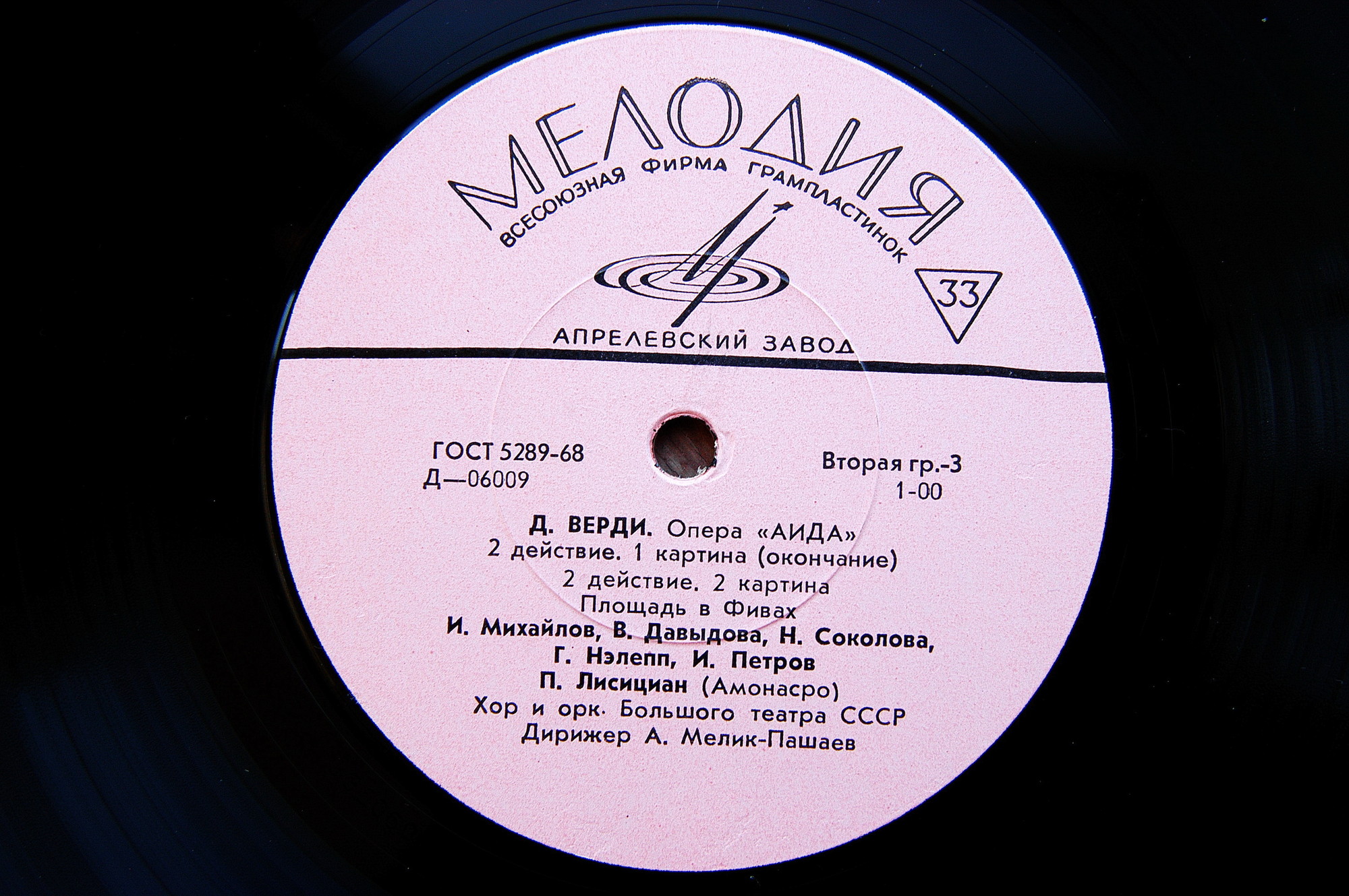 Дж. Верди: Опера "Аида"