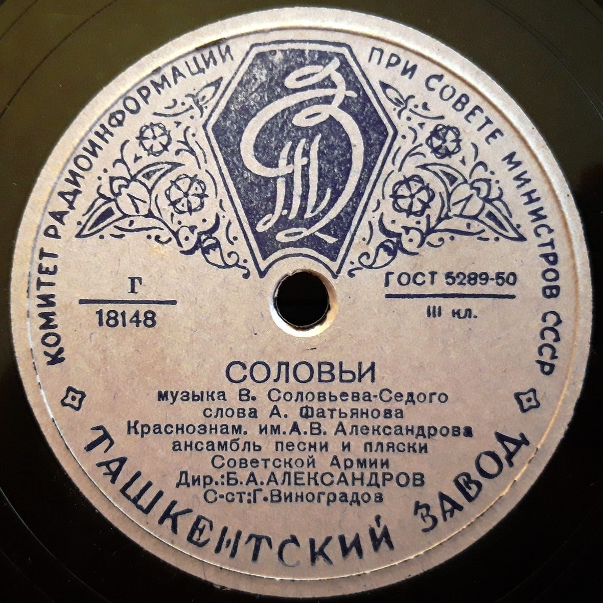 Краснознамённый им. В. А. Александрова ансамбль песни и пляски Советской Армии – Соловьи