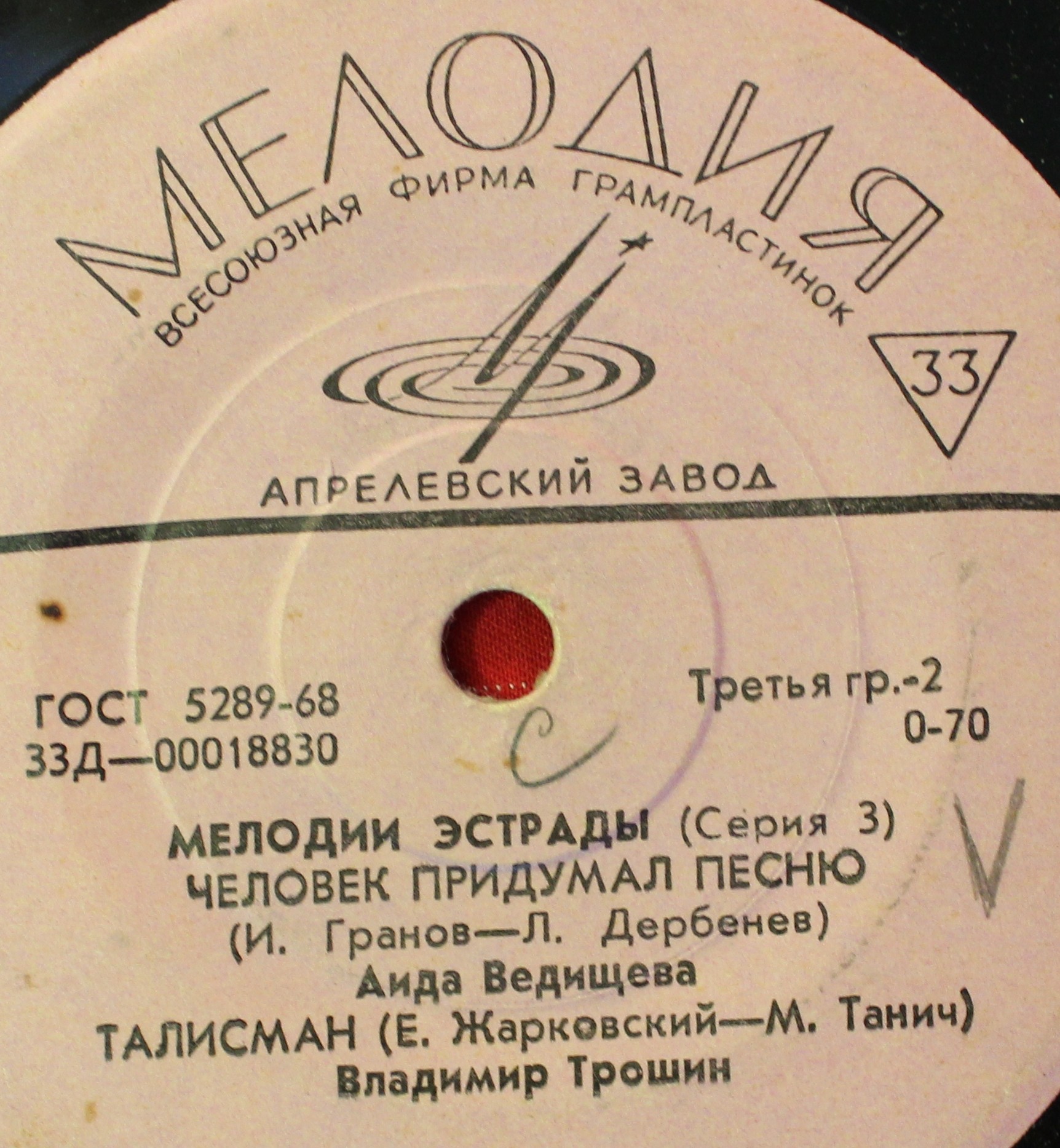 Мелодии эстрады (серия 3)