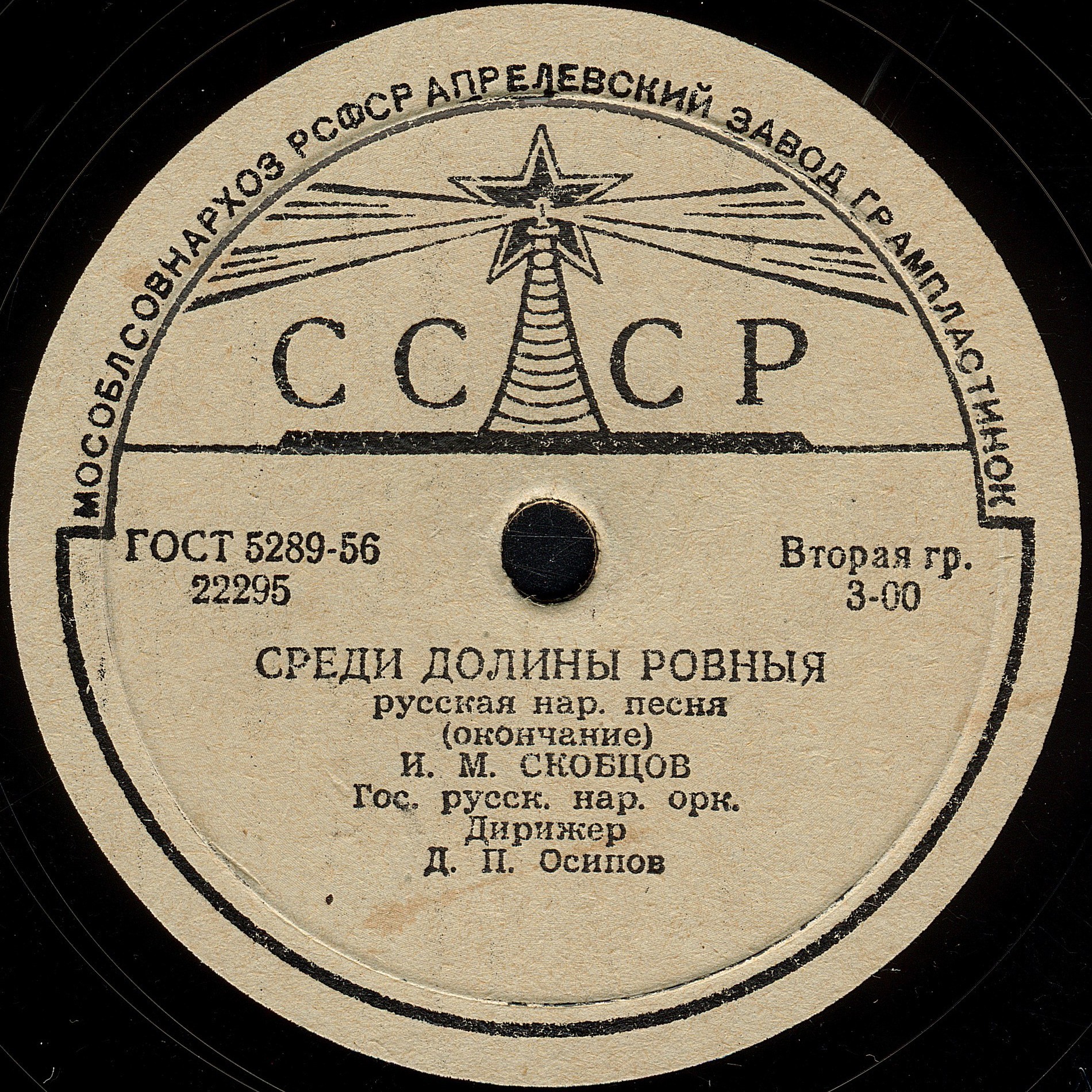 Иван Скобцов — Среди долины ровныя