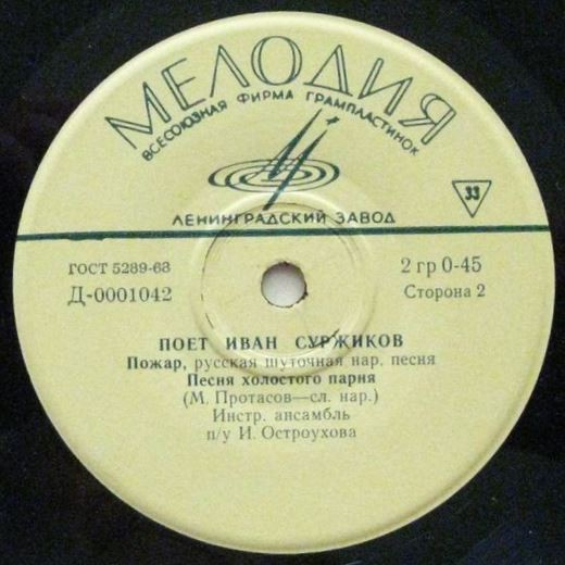 Поет Иван Суржиков