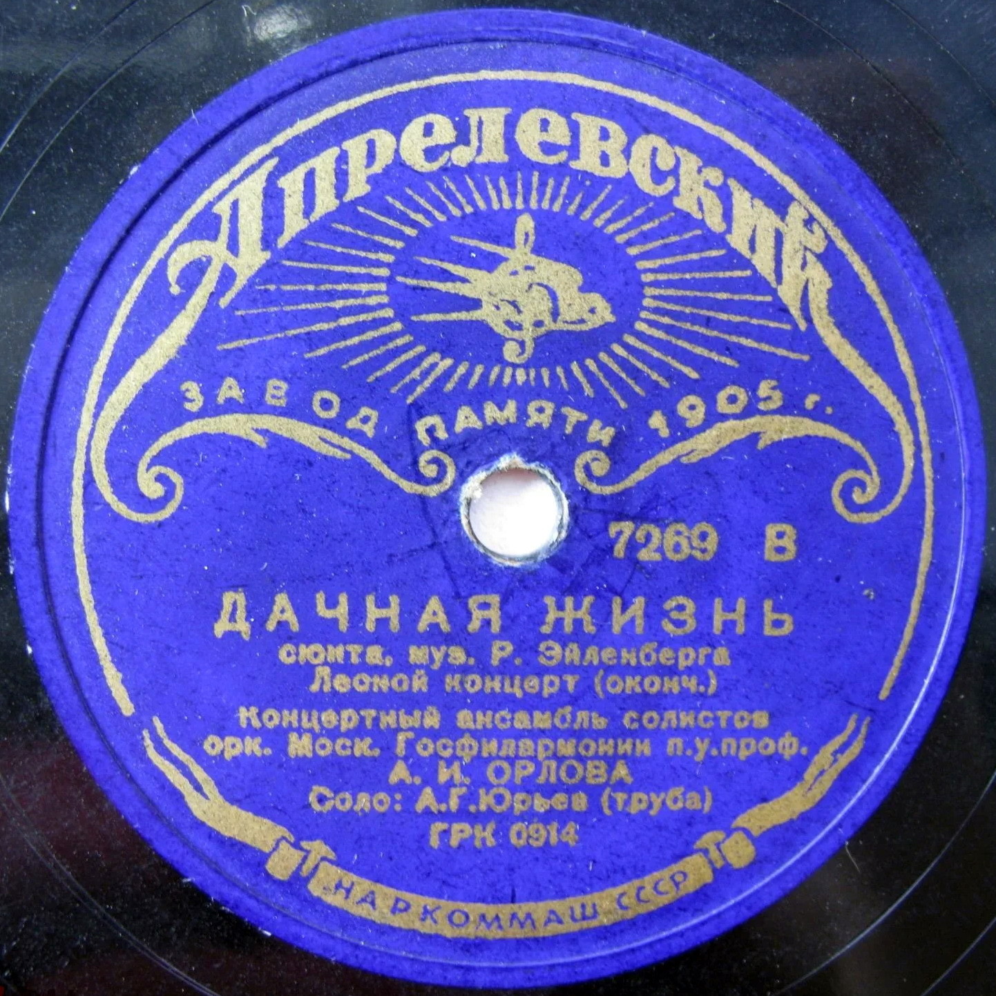 Фрагменты сюиты "Дачная жизнь", муз. Р. Эйленберга