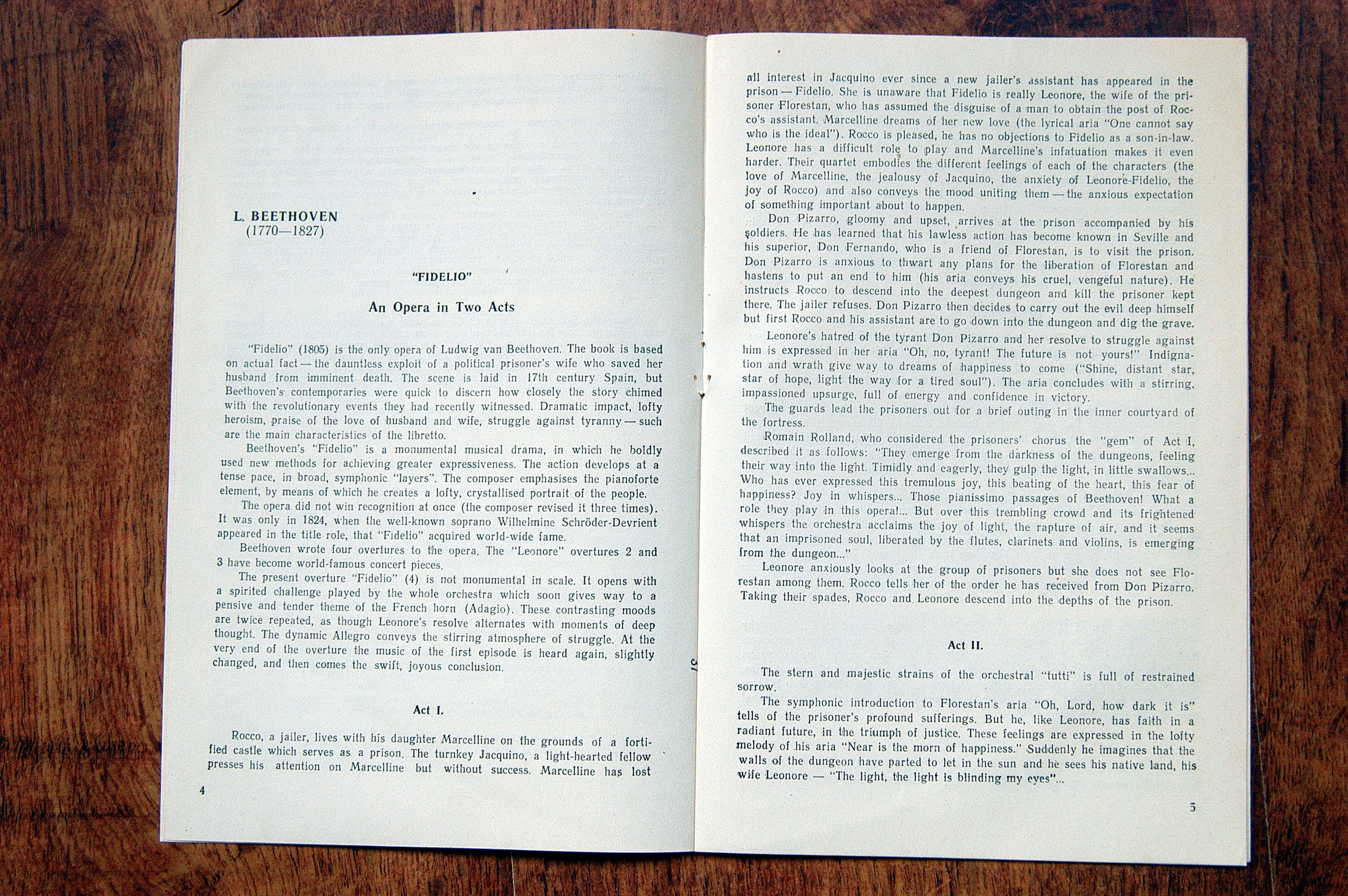 Л. Бетховен. «Фиделио», опера. А.Мелик-Пашаев