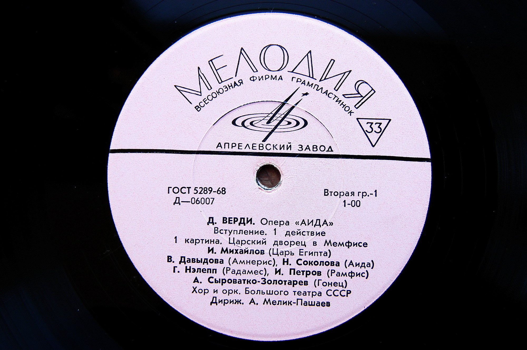 Дж. Верди: Опера "Аида"