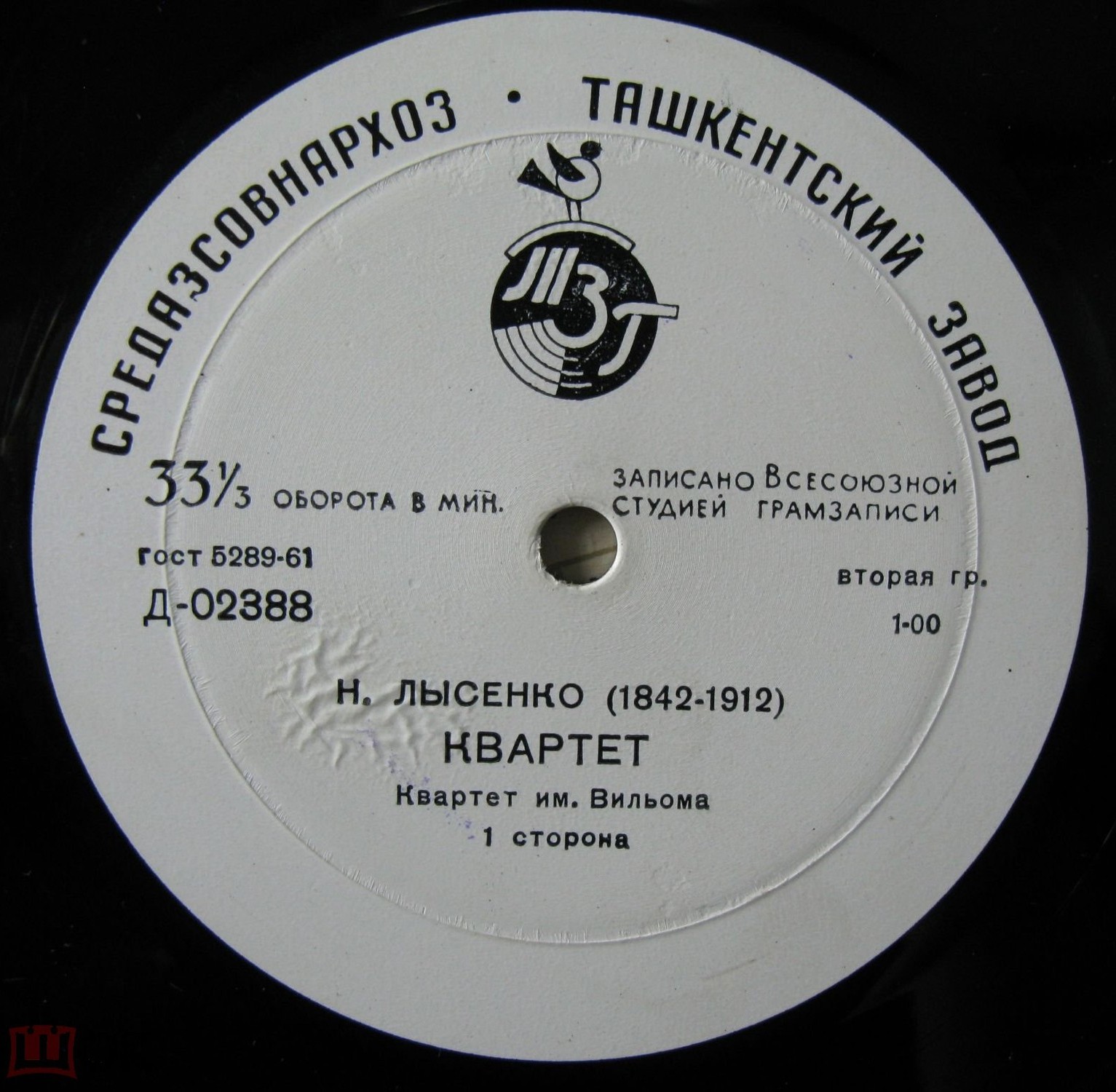 Н. ЛЫСЕНКО (1842-1912)