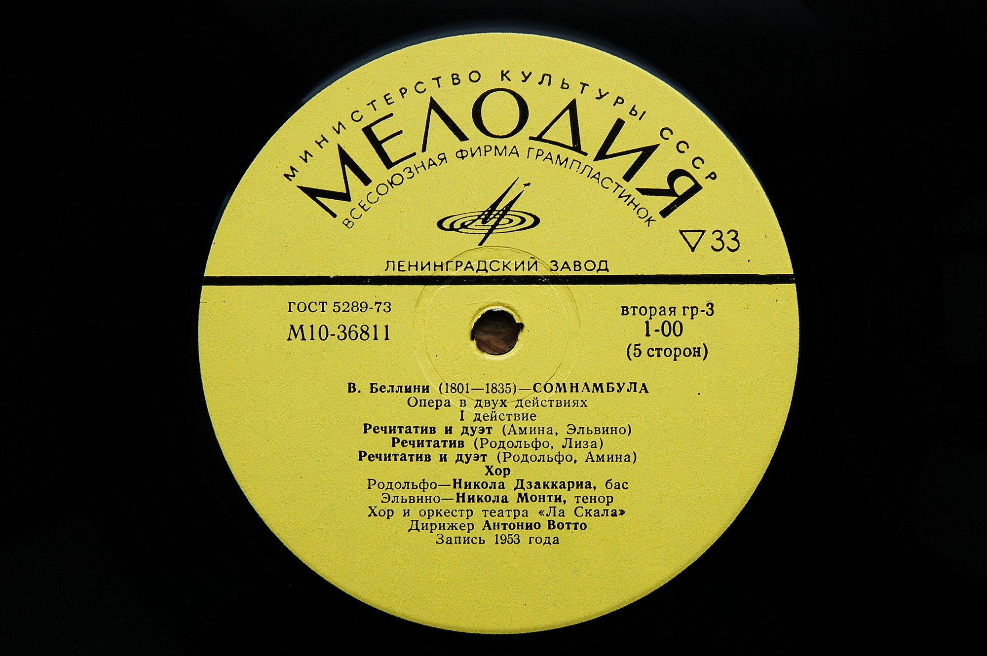 В. БЕЛЛИНИ: Опера "Сомнамбула"