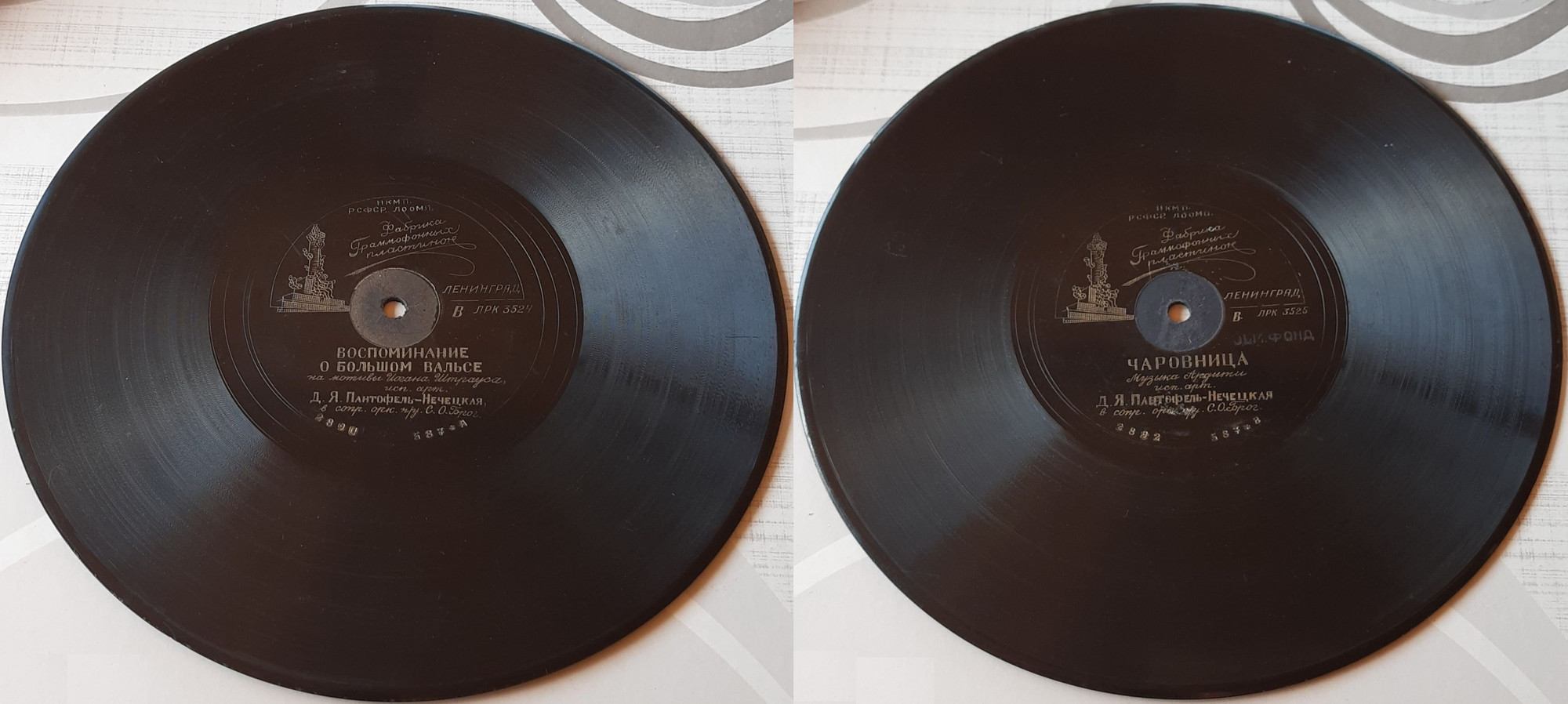 Д. Я. Пантофель-Нечецкая — Воспоминание о большом вальсе / Чаровница