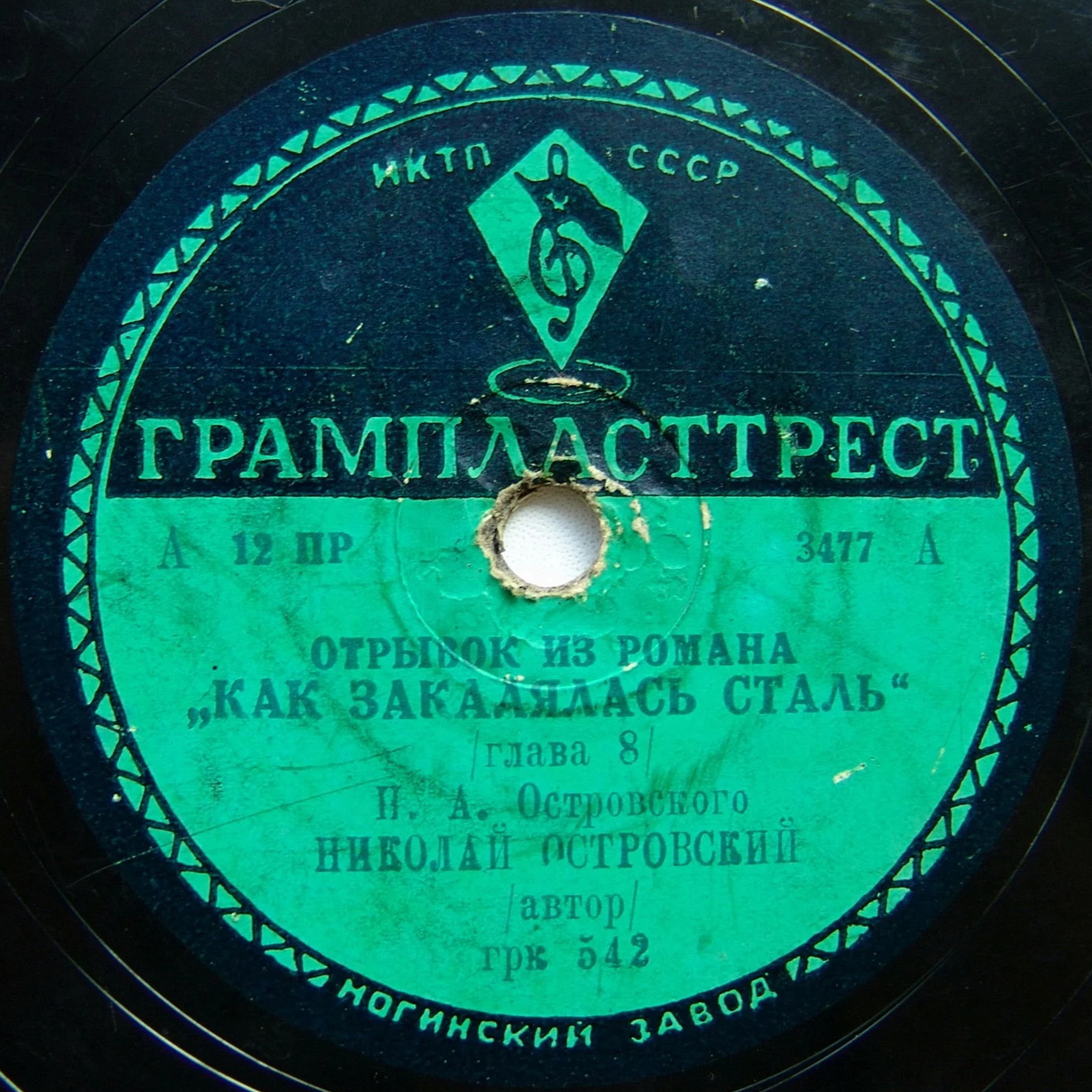 Николай Островский - "Как закалялась сталь"  (глава 8)