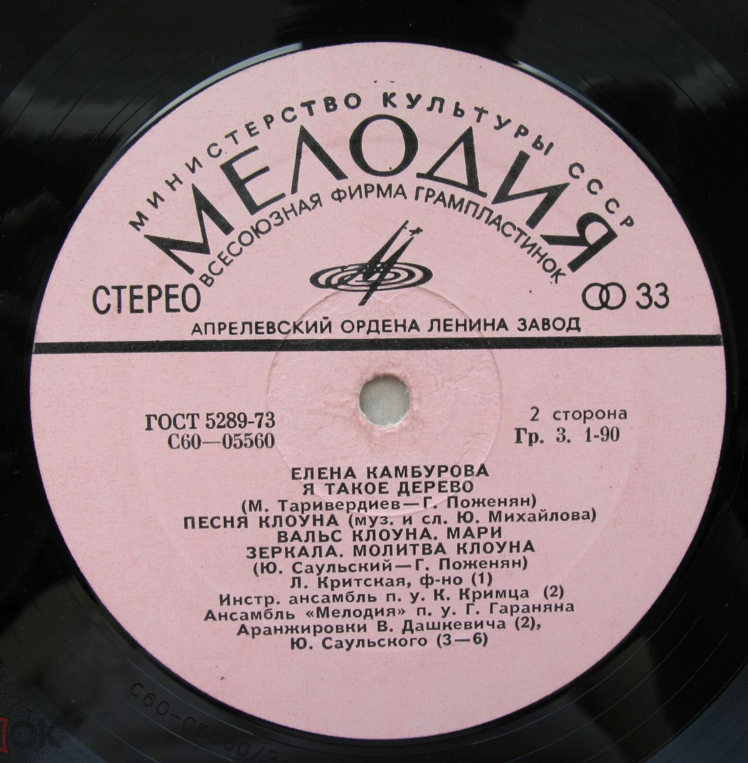 Поёт Елена Камбурова